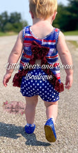 Load image into Gallery viewer, American Paint Stroke Swing Top Bummie Set