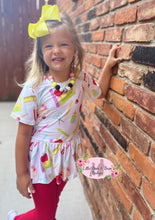 Load image into Gallery viewer, Doodle School 2.0 Peplum Set