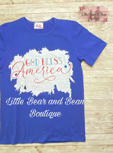 Load image into Gallery viewer, Mommy and Me Ladies "God Bless America " Top