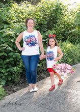 Load image into Gallery viewer, America the Beautiful Mommy & Me Tank- kids