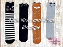 Load image into Gallery viewer, Animal Knee Socks One Size 3 to 12y
