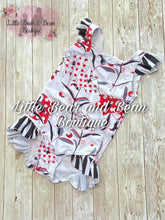 Load image into Gallery viewer, Oriental Lily One Piece Swim Suit
