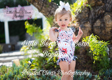 Load image into Gallery viewer, Oriental Lily One Piece Swim Suit