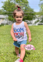 Load image into Gallery viewer, Boom Baby Denim Short Set