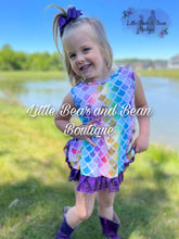 Load image into Gallery viewer, Mermaid Sequin Swing Top