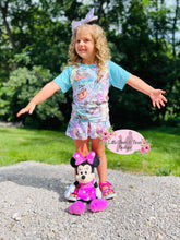 Load image into Gallery viewer, Magical Friends Skirted Short Set