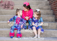 Load image into Gallery viewer, Jewel Tone Zinnia Icing Romper