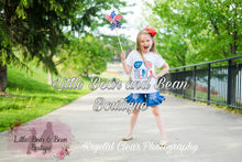 Load image into Gallery viewer, 'Merica Ruffle Denim Short Set