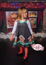 Load image into Gallery viewer, Toddler girl gingerbread dress