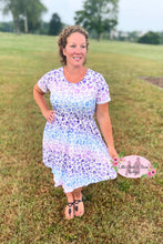 Load image into Gallery viewer, Ladies Cap Sleeve Dresses with Pockets- 2 Colors