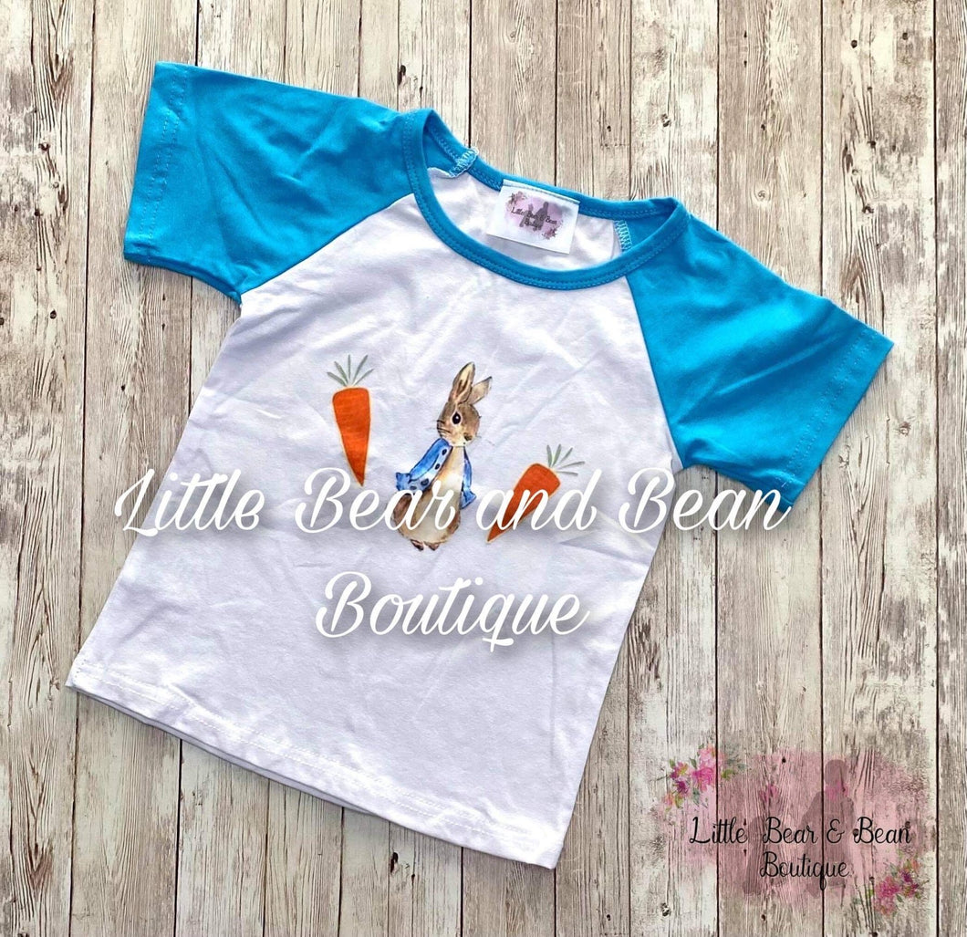 Size 2T- Bunny Cottontail Shirt