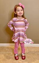 Load image into Gallery viewer, Stripe Peplum Top
