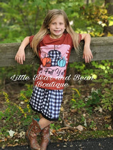 Load image into Gallery viewer, Choose fall skirt and top set