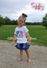 Load image into Gallery viewer, 'Merica Ruffle Denim Short Set