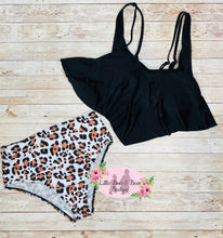 Load image into Gallery viewer, Mommy & Me 2 Piece Leopard Swimsuit - Ladies