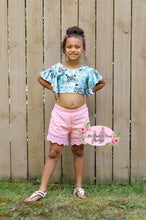Load image into Gallery viewer, Butterfly Garden Lace Shorts Set