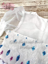 Load image into Gallery viewer, Ice Queen Tiered Dress