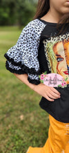 Load image into Gallery viewer, Size 14/16- Mommy & Me Leopard Sister Witches Top- Kids