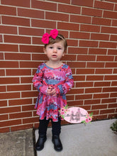 Load image into Gallery viewer, Heart Paint Peplum Top