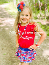 Load image into Gallery viewer, Stars Paint Stroke Leo and Skirted Bummie Set