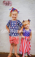 Load image into Gallery viewer, Star Spangled Handkerchief Hem Maxi Dress (Child)