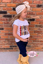 Load image into Gallery viewer, Cheetah Thankful Denim Belle Set