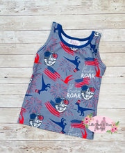 Load image into Gallery viewer, Daddy & Me Let Freedom Roar Tank- kids