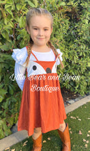 Load image into Gallery viewer, Fox Print Dress and Ruffle Shirt