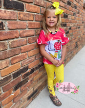 Load image into Gallery viewer, LOVE School Bow Legging Set