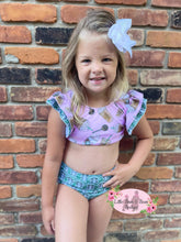 Load image into Gallery viewer, Cake Pops & Coffee Swimsuit