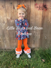 Load image into Gallery viewer, Spooky Pumpkin Floral Lace Belle Set