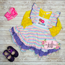 Load image into Gallery viewer, Love is Sweet Triple Ruffle Pinafore Twirl Dress