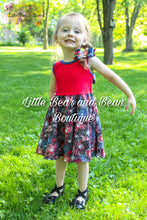 Load image into Gallery viewer, Red, White and Blue Boom Town Twirl Dress