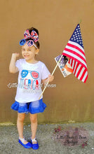 Load image into Gallery viewer, 'Merica Ruffle Denim Short Set