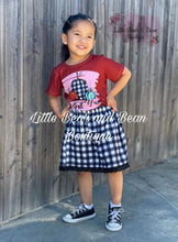 Load image into Gallery viewer, Adorable plaid skirt set