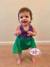 Load image into Gallery viewer, Mermaid Tulle Romper