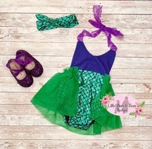 Load image into Gallery viewer, Mermaid Tulle Romper