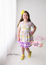 Load image into Gallery viewer, Spring Bunny Triple Layered Dress