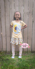 Load image into Gallery viewer, Sunflower Skirted Leggings Set
