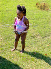 Load image into Gallery viewer, Shimmering Mermaid Halter One Piece Swimsuit