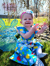 Load image into Gallery viewer, Singing in the Rain Twirl Dress