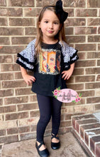 Load image into Gallery viewer, Size 14/16- Mommy & Me Leopard Sister Witches Top- Kids