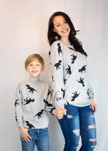 Load image into Gallery viewer, Mommy and Me Dino Light Sweatshirts