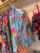 Load image into Gallery viewer, Neon Ice Cream Tank Swim Set
