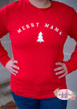 Load image into Gallery viewer, Mommy &amp; Me “Merry MaMa” Long Sleeve Top
