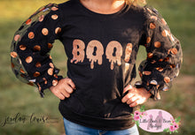 Load image into Gallery viewer, Boo! Long Sleeve Poof Sleeve Shirt
