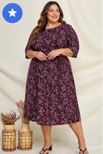 Load image into Gallery viewer, Chris &amp; Carol Purple Dress

