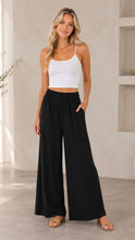 Load image into Gallery viewer, Chris &amp; Carol Ladies High-Waisted Wide leg pants

