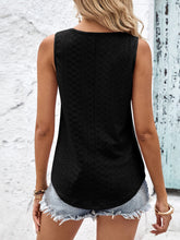 Load image into Gallery viewer, Eyelet Wide Strap Tank
