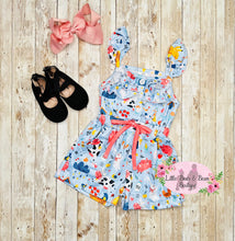 Load image into Gallery viewer, Blue Farm Romper
